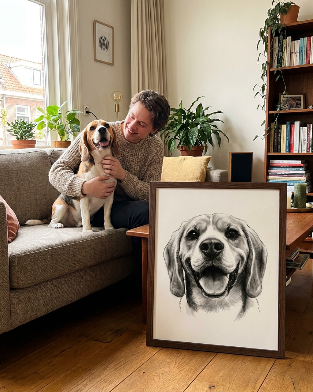 Have a pet portrait made