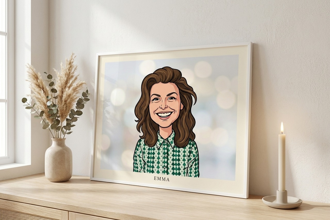 Karikatuur als gepersonaliseerd cadeau