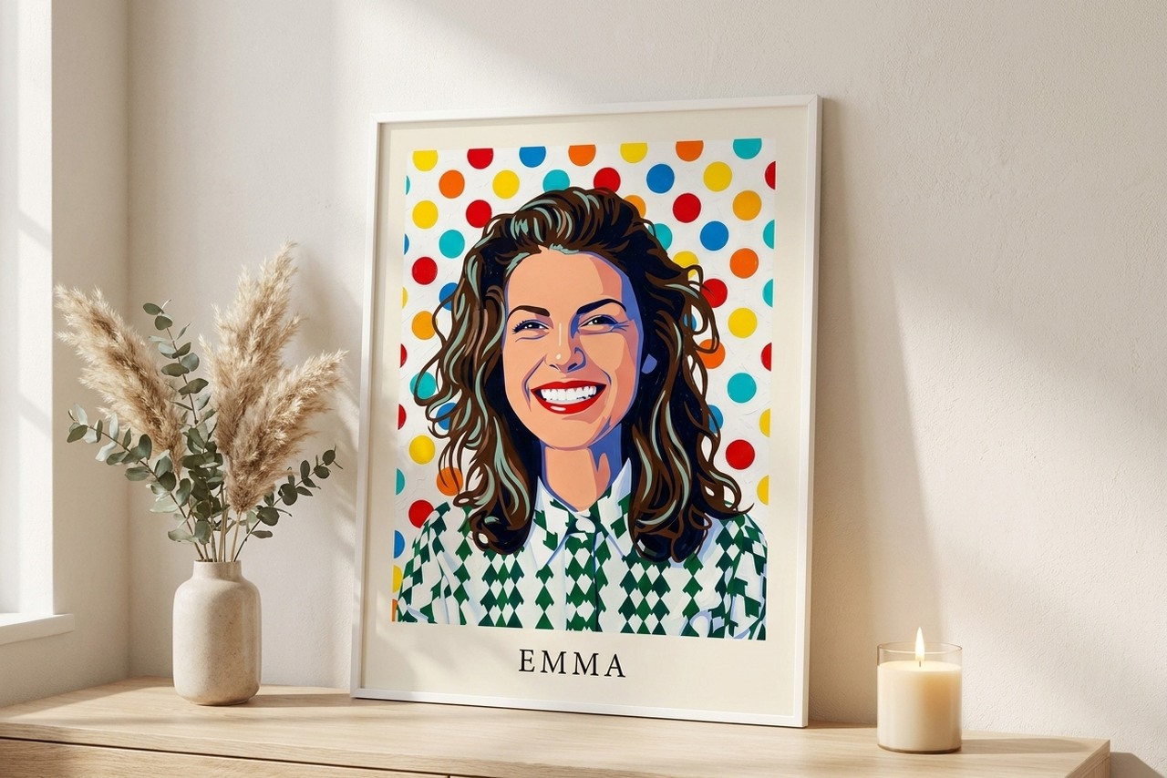 Pop art van je foto als gepersonaliseerd cadeau