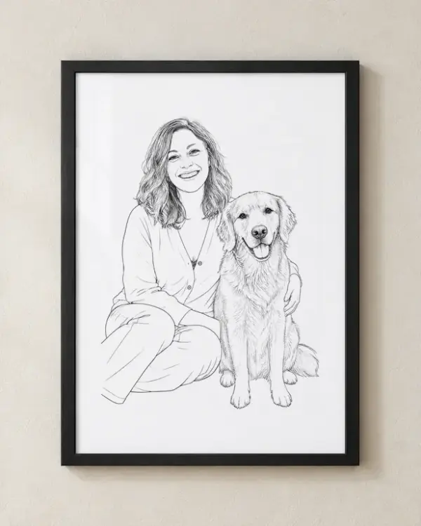 2 foto's, één tekening