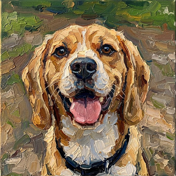 Impasto oil pet
