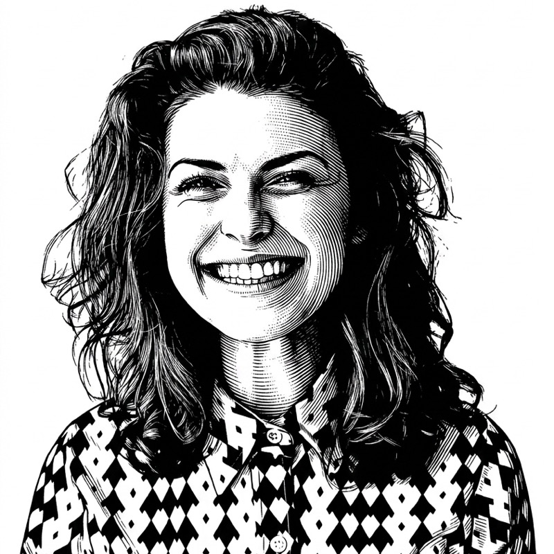 Engraving portrait