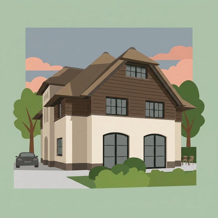 Modern flat