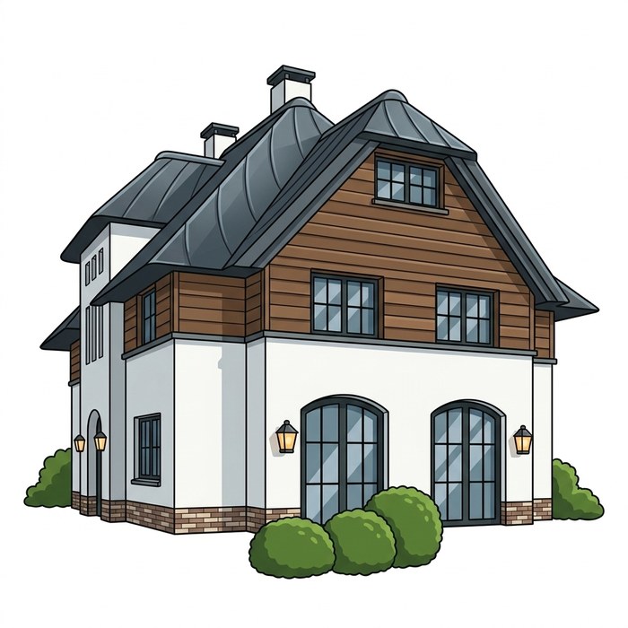 Cartoon huis