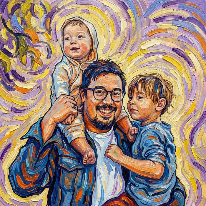 Group in Swirling strokes