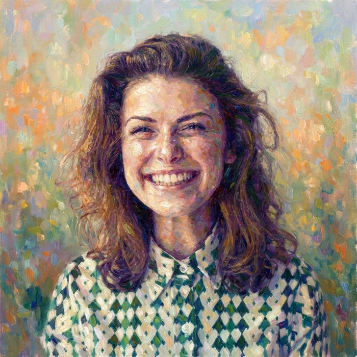 Person in Luminous impressionism